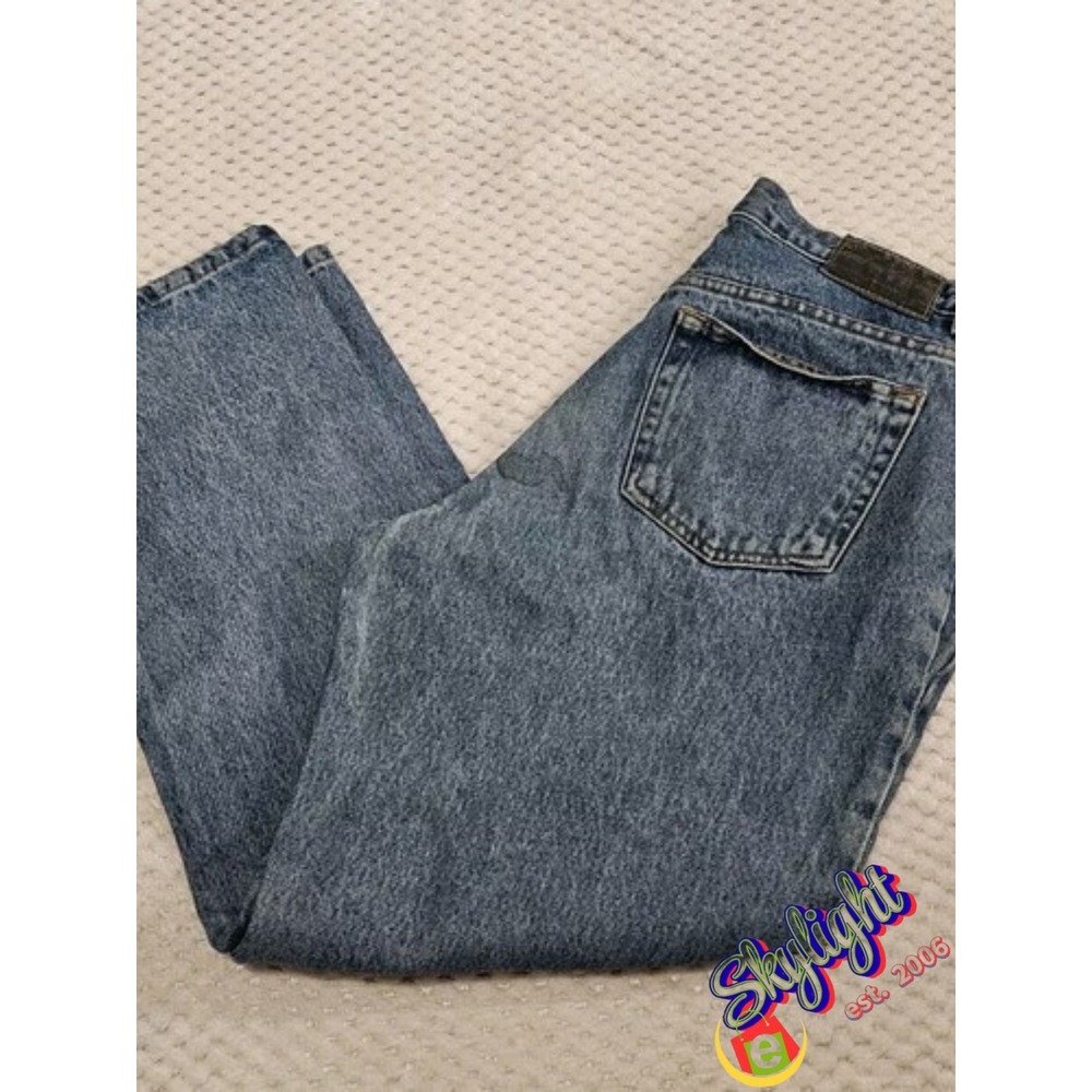 Geoffrey Beene Men Regular Fit Straight Leg Denim Jeans Medium Wash Size 34x30‎